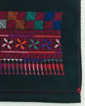 Load image into Gallery viewer, JOD 105.00/140.00 - Disc of Feathers - Black Scarf {JAFFA}