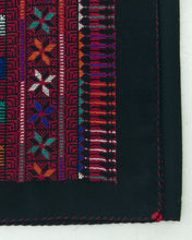 Load image into Gallery viewer, JOD 105.00/140.00 - Disc of Feathers - Black Scarf {JAFFA}