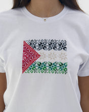 Load image into Gallery viewer, JOD 32.00 - Palestinian Flag - White