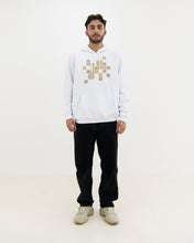 Load image into Gallery viewer, JOD 65.00 - Tiles Hoodie - White {RAMALLAH}