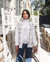 Load image into Gallery viewer, JOD 140.00 - Palm Trees of Bir Elsabe' - White {BIR ELSABE'}