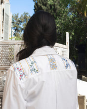 Load image into Gallery viewer, JOD 140.00 - Palm Trees of Bir Elsabe' - White {BIR ELSABE'}