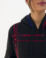 Load image into Gallery viewer, JOD 80. 00- Corset Flowers Hoodie {RAMALLAH}