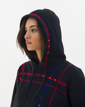 Load image into Gallery viewer, JOD 80. 00- Corset Flowers Hoodie {RAMALLAH}