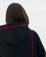 Load image into Gallery viewer, JOD 80. 00- Corset Flowers Hoodie {RAMALLAH}