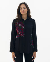 Load image into Gallery viewer, JOD 95.00 - Pomegranate Flowers Shirt {GAZA}