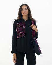 Load image into Gallery viewer, JOD 95.00 - Pomegranate Flowers Shirt {GAZA}