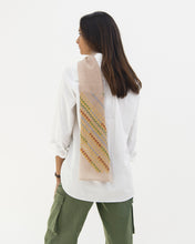 Load image into Gallery viewer, JOD 70.00 - Bir Elsabe’ Cypresses Scarf {BIR ELSABE}