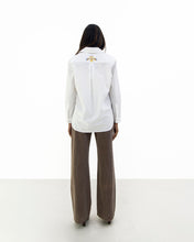 Load image into Gallery viewer, JOD 85.00 - Corset Flowers (white) Shirt {RAMALLAH}