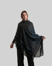 Load image into Gallery viewer, JOD 210.00 - 'Airy Fairy' Charcoal Shawl {JAFFA}