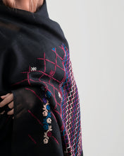 Load image into Gallery viewer, JOD 210.00 - 'Airy Fairy' Black Shawl {JAFFA}