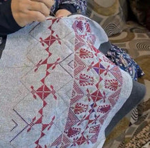 Load image into Gallery viewer, JOD 150.00 - Cypresses and Slices Scarf {JAFFA}