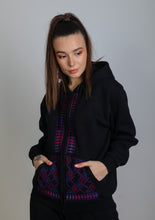 Load image into Gallery viewer, JOD 70.00 - Earrings Zip-up - Purple {JAFFA}