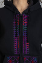 Load image into Gallery viewer, JOD 70.00 - Earrings Zip-up - Purple {JAFFA}