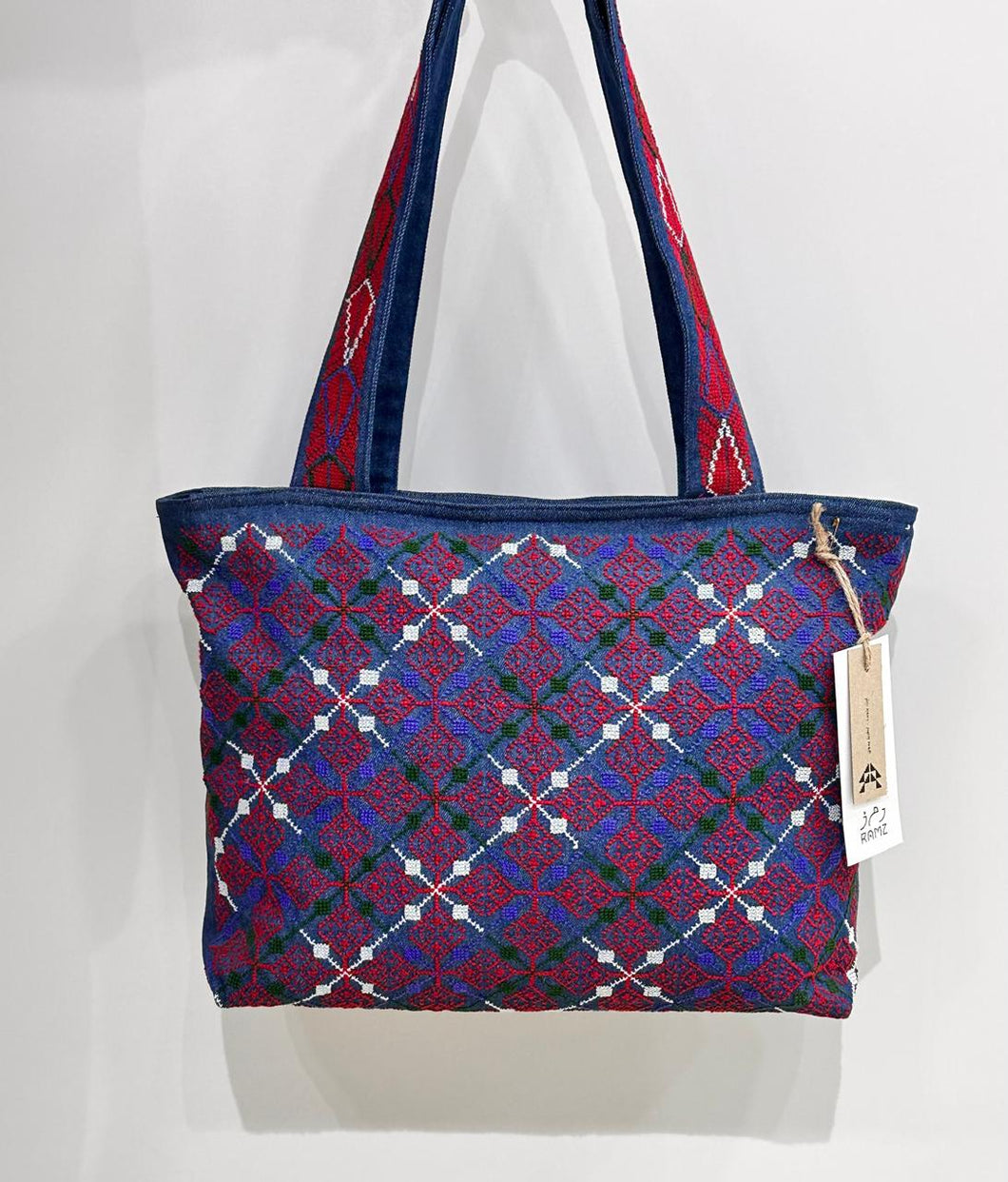 JOD 150.00 - Pomegranate Flowers Bag {GAZA}