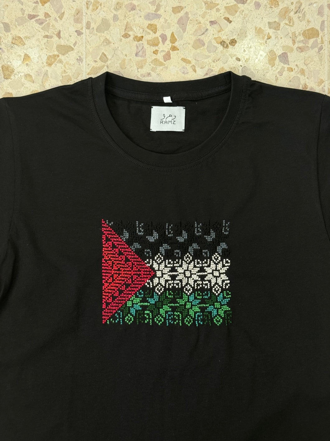 JOD 32.00 - Palestinian Flag - Black