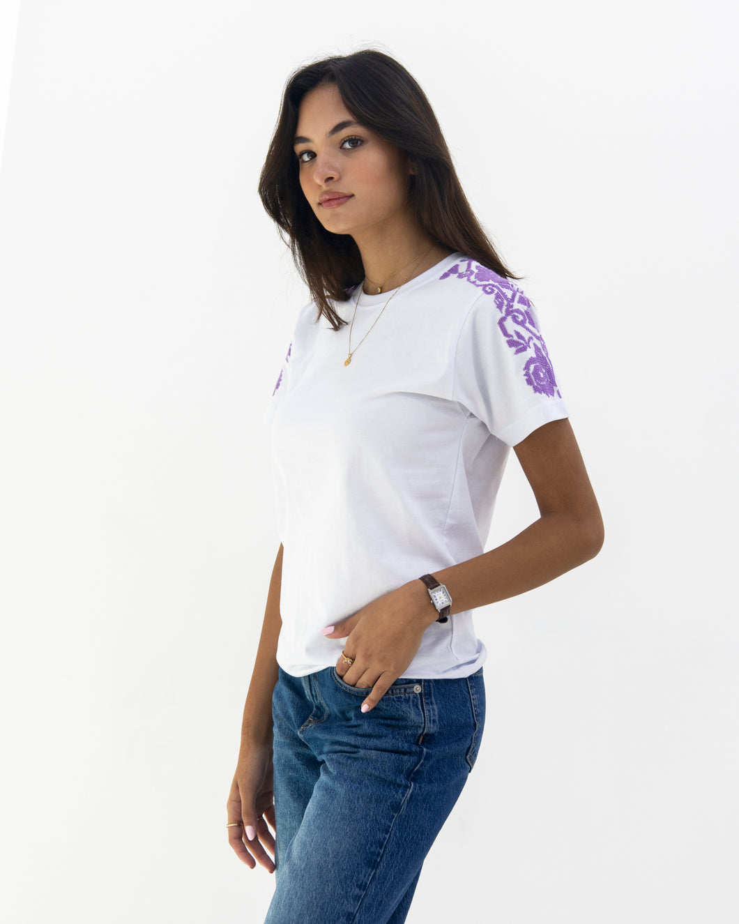 JOD 50.00 - Jouri shoulders - Lavender {HEBRON}