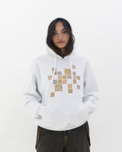 Load image into Gallery viewer, JOD 65.00 - Tiles Hoodie - White {Ramallah}
