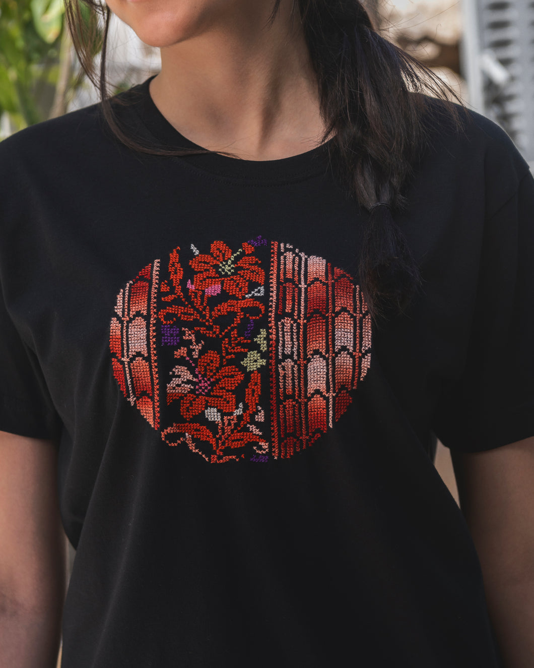 JOD 45.00 - Tall Palm Trees - Black {RAMALLAH}