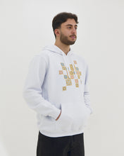 Load image into Gallery viewer, JOD 65.00 - Tiles Hoodie - White {RAMALLAH}
