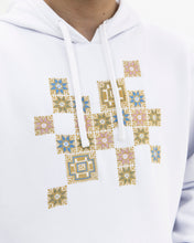 Load image into Gallery viewer, JOD 65.00 - Tiles Hoodie - White {RAMALLAH}
