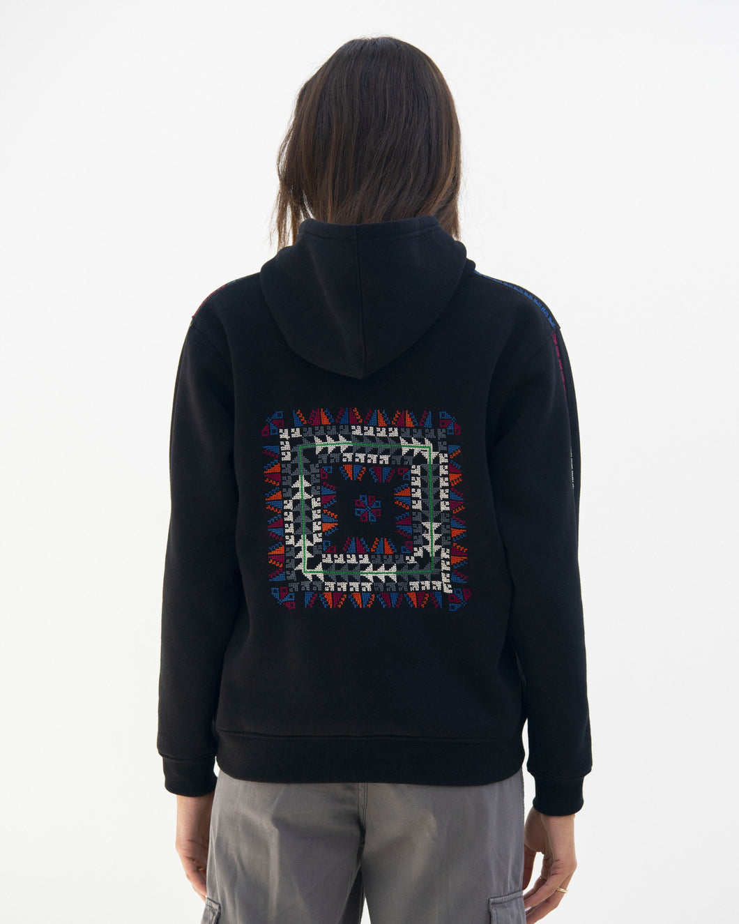 JOD 70.00 - Bedouin Bsat Hoodie {BIR ELSABE’}