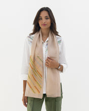 Load image into Gallery viewer, JOD 70.00 - Beersheba Cypresses  Scarf {BIR ELSABE}
