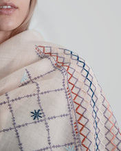 Load image into Gallery viewer, JOD 210.00 - &#39;Airy Fairy&#39; Beige Shawl {JAFFA}

