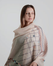Load image into Gallery viewer, JOD 210.00 - &#39;Airy Fairy&#39; Beige Shawl {JAFFA}
